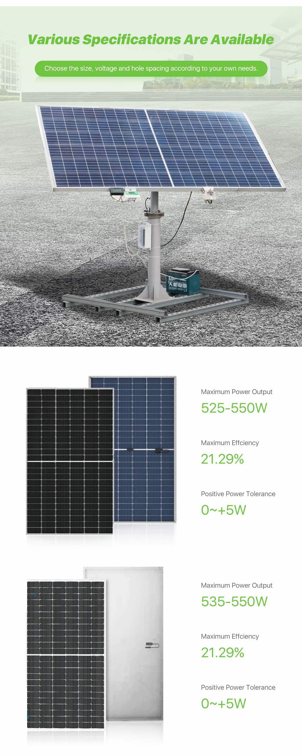 Solar Vertex Mono Mono 550W 650W 670W SOLAR SOLAR لوحة الطاقة الشمسية ، قمة 