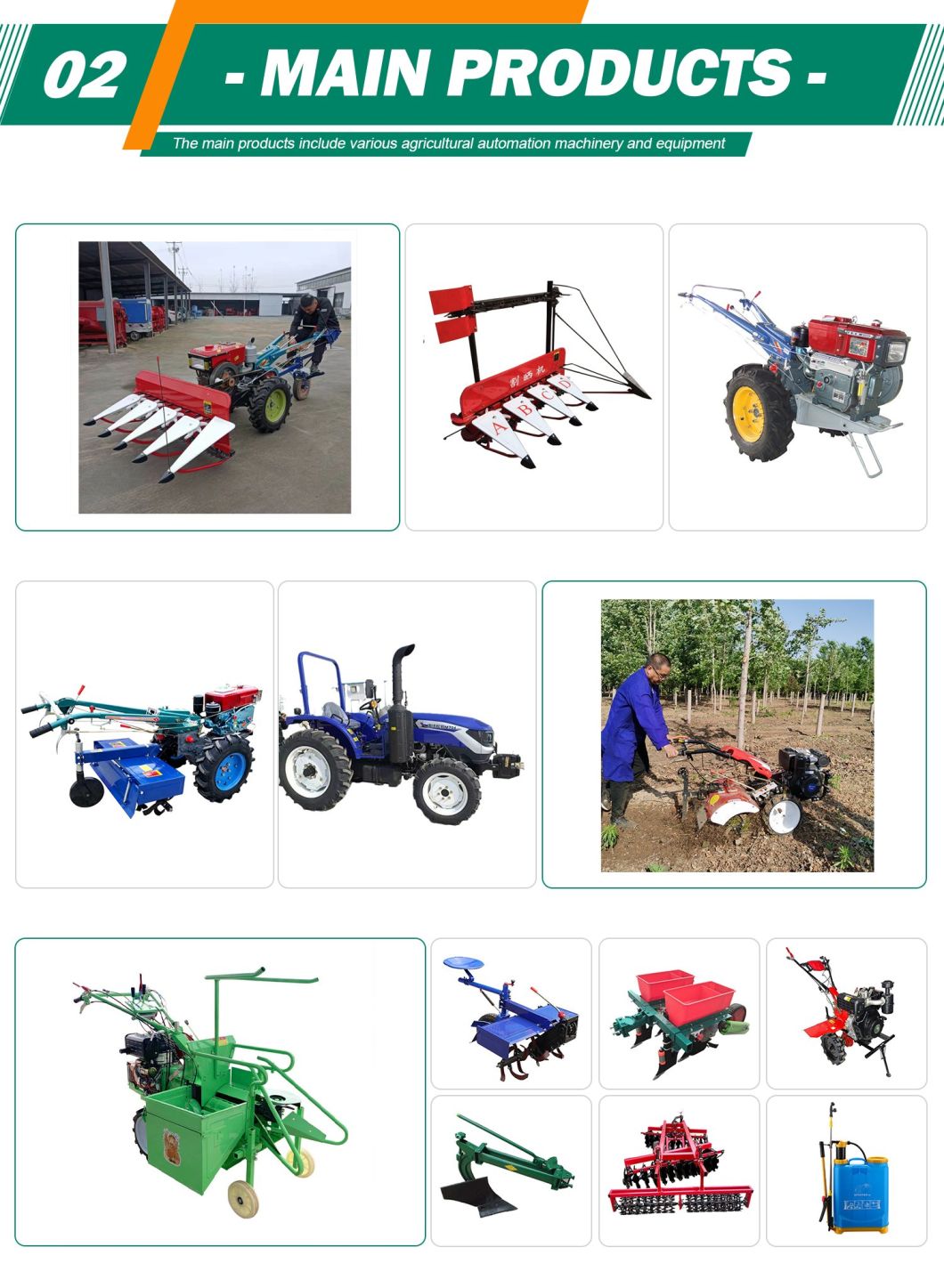 High Quality Mini Walking Tractor Mini Corn Harvester/Maize Harvesting Machine 