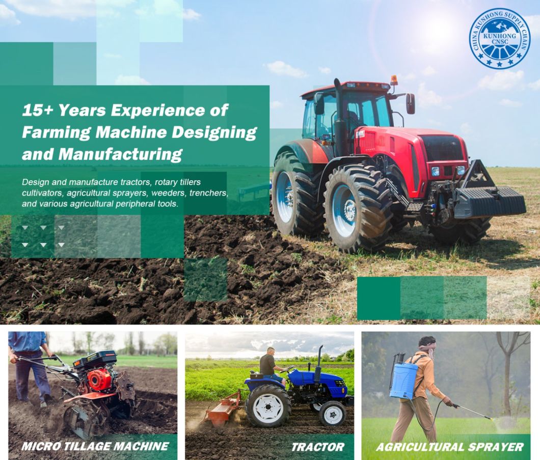 جرار PTO MINI POWER TILLERS آلة مع محرك البنزين SG610B 